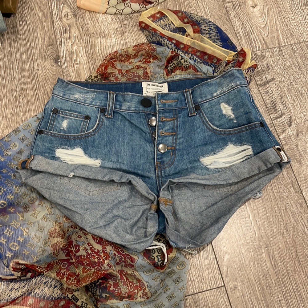 One teaspoon jeans shorts